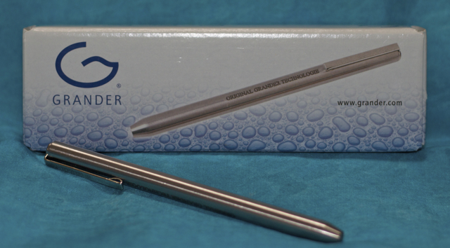Penergiser (Portable hand-held pen size unit for personal use).